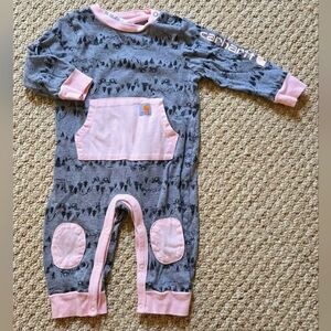 Baby girl Carhartt outfits size 6M